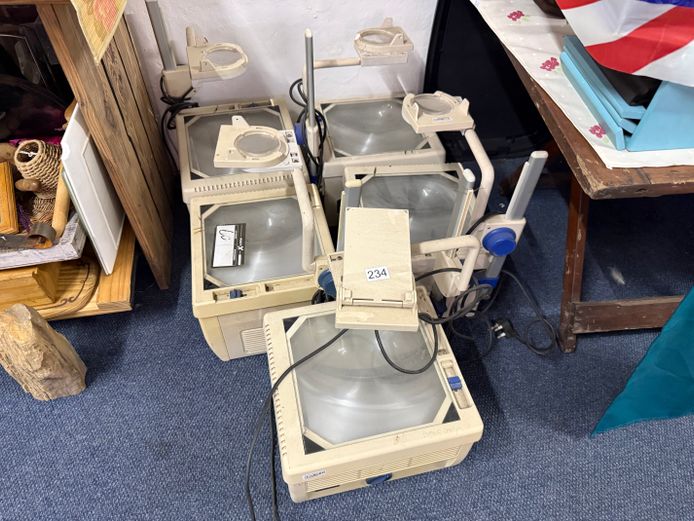 Lot of Old School Projectors 