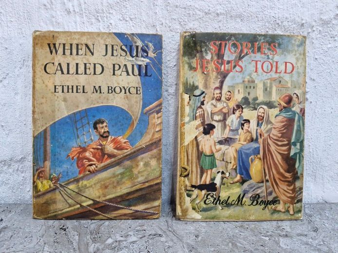 Vintage Children's Bible Story Set by Ethel M. Boyce - Blackie & Son