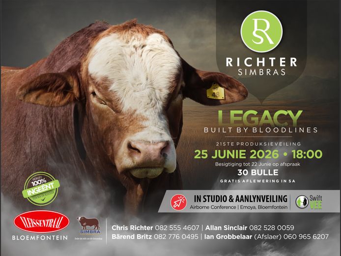 RICHTER SIMBRAS 21STE PRODUKSIEVEILING