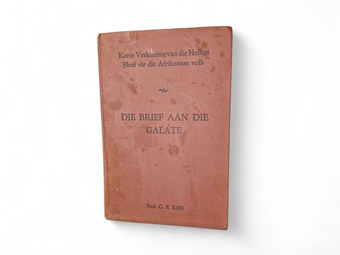 1951 "Die Brief aan die Galáte" Korte Verklaring vir Afrikaanse Volk
