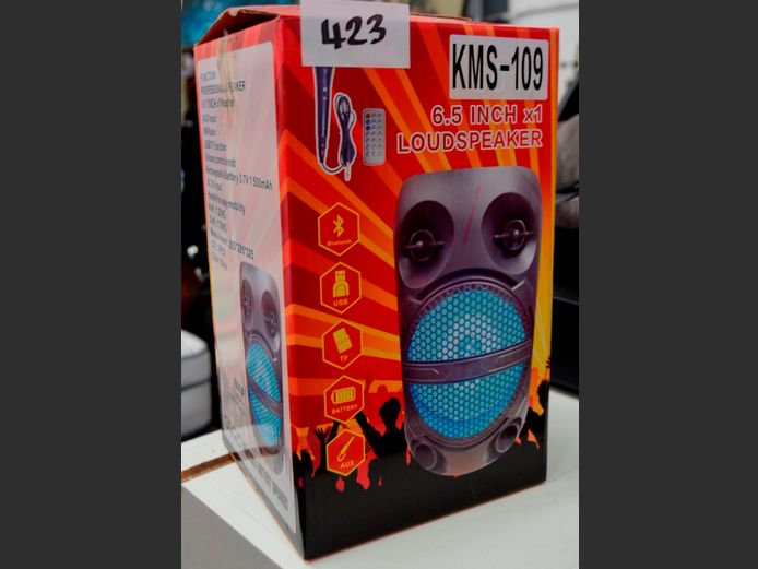 KMS-109 6.5" BLUETOOTH SPEAKER [Untested]