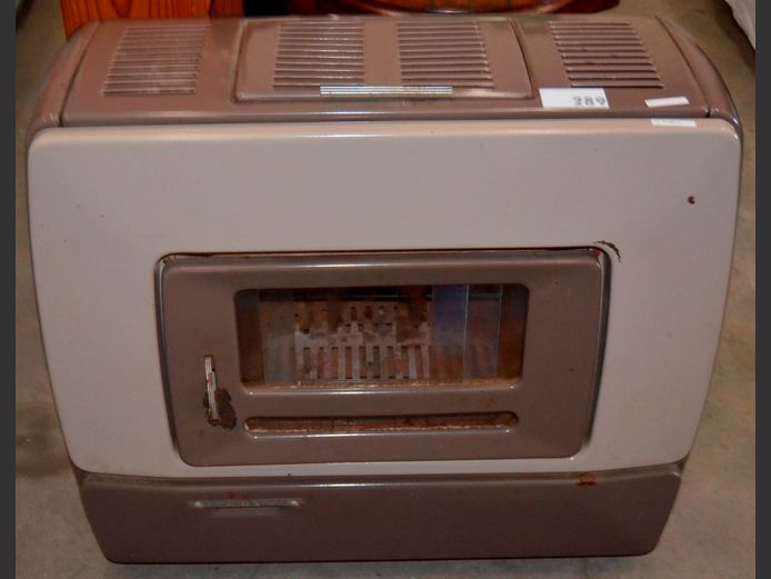 BECKERS ANTHRACITE HEATER, 80 x 35 x 70cm