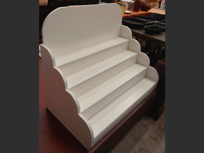 4-TIER DISPLAY STAND, 85 x 48 x 72cm