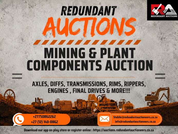 MINING AND PLANT COMPONENTS AUCTION