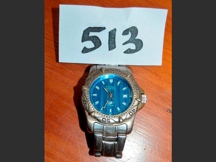 FOSSIL BLUE MEN'S WRIST WATCH