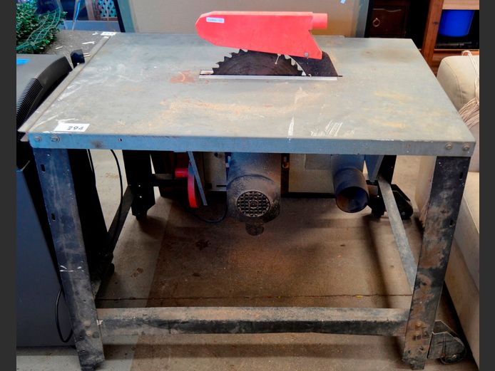 LUTZ TABLE SAW, 103 x 71 x 80cm [Switches on, untested further]