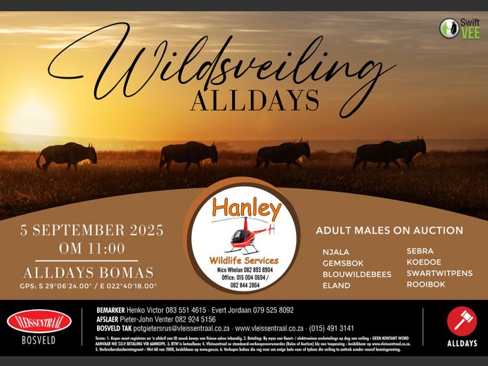 HANLEY WILDLIFE SERVICES WILDSVEILING