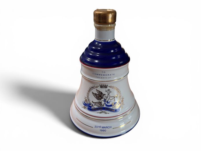 Sealed Bell’s Whisky Wade Porcelain Decanter – Princess Eugenie 1990