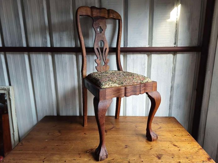 Vintage Ball & Claw Occassional Chair