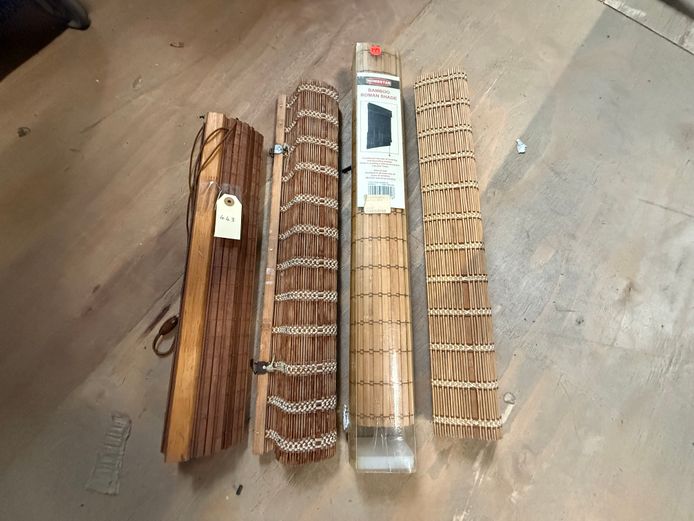 Small lot of Reed Style Blinds 