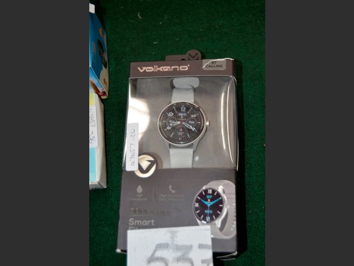 VOLKANO SOUL SILVER SMART WATCH [Untested]