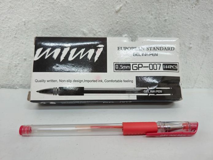 Red Gel Ink Pens Lot