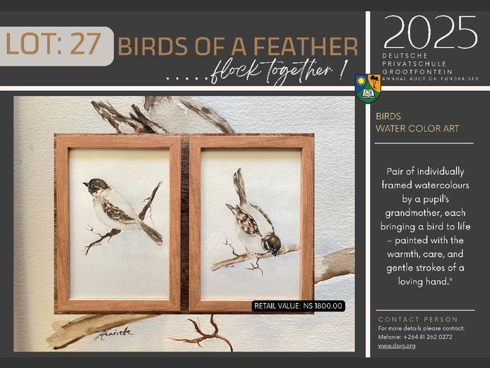 BIRDS OF A FEATHER | HENRIETTE ENGELBRECHT