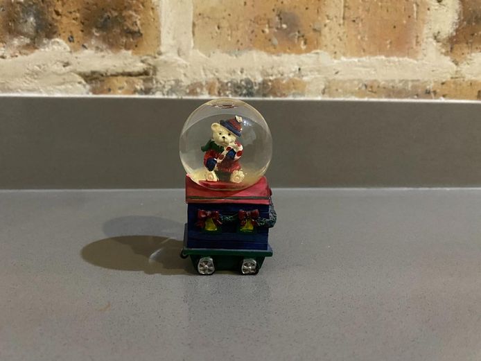 Miniature Christmas Snow Globe