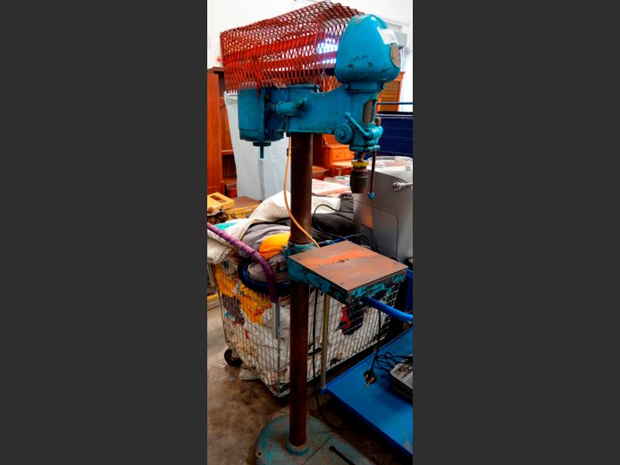 TAUCO DRILL PRESS, 170cm High [Switches on, untested further]
