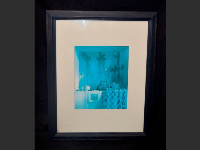 FRAMED PRINT "KITCHEN", 50 x 41cm