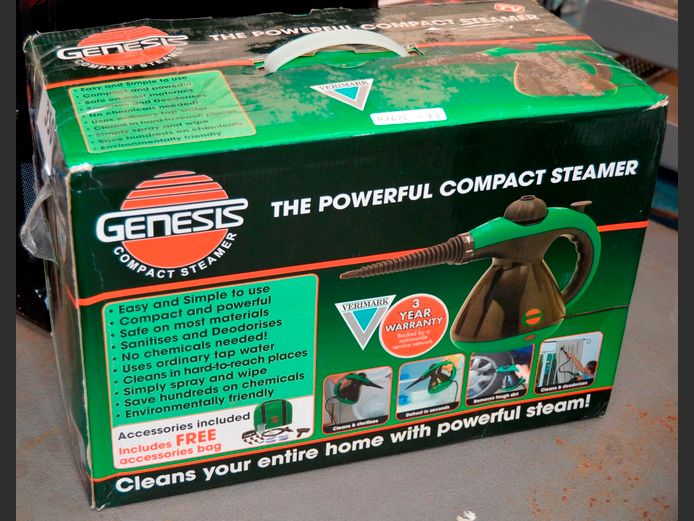 GENESIS COMPACT STEAMER [Switches on]