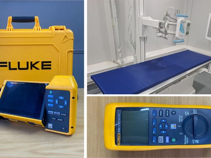 LIQUIDATION SALE: RADIOGRAPHY X-RAY GENERATOR, FLUKE THERMAL IMAGER, FLUKE BATTERY ANALYZER