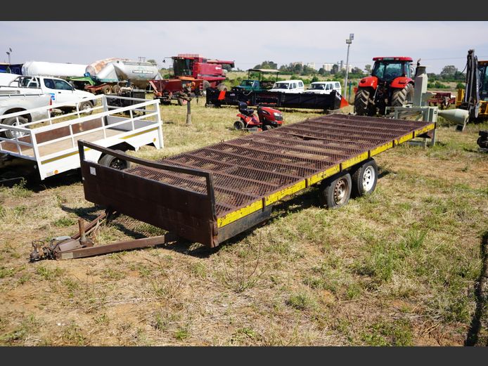 6 METER DUBBEL-AS PLATBAK (NIE-PAPIERE)