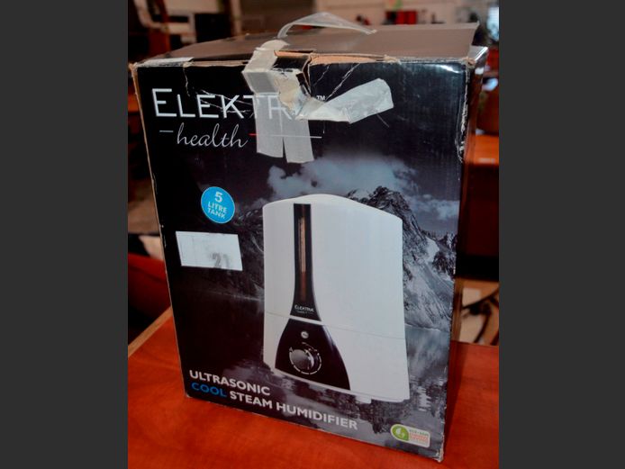 ELEKTRA HEALTH ULTRASONIC COOL STEAM HUMIDIFIER [Switches on, untested further]