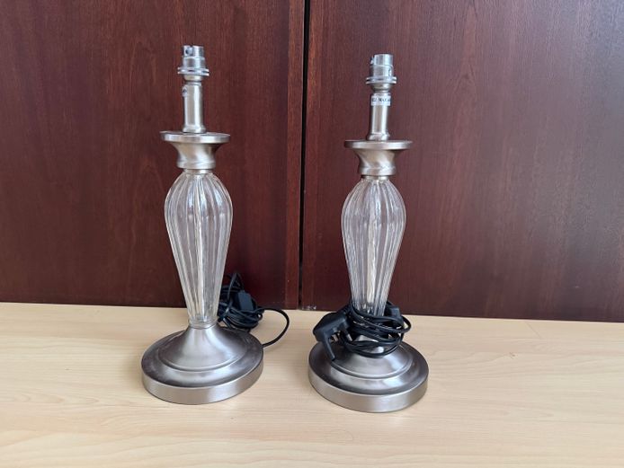 Set of Modern Glass Lamps
