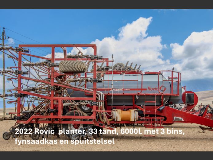Rovic planter 33 tand 9,4m