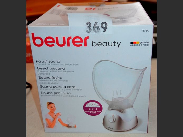BEURER BEAUTY FACIAL STEAMER [UK Plug, As New]