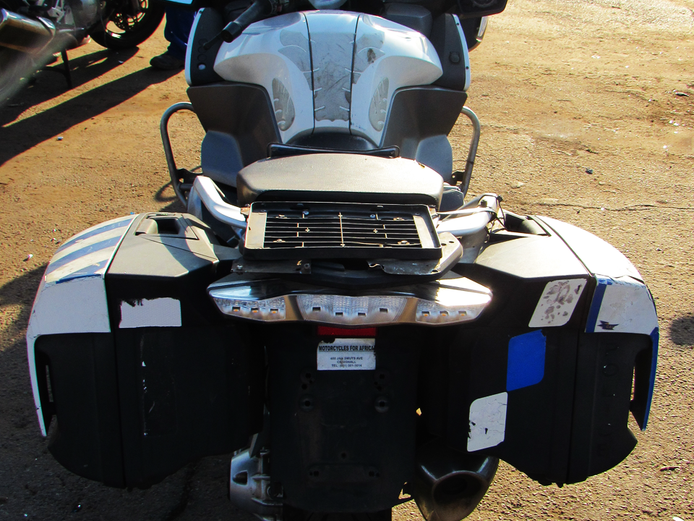 2015 White BMW R 1200 RT
