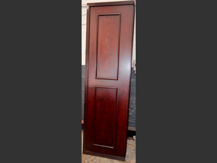 MAHOGANY WALL MOUNT KING SIZE HEADBOARD
