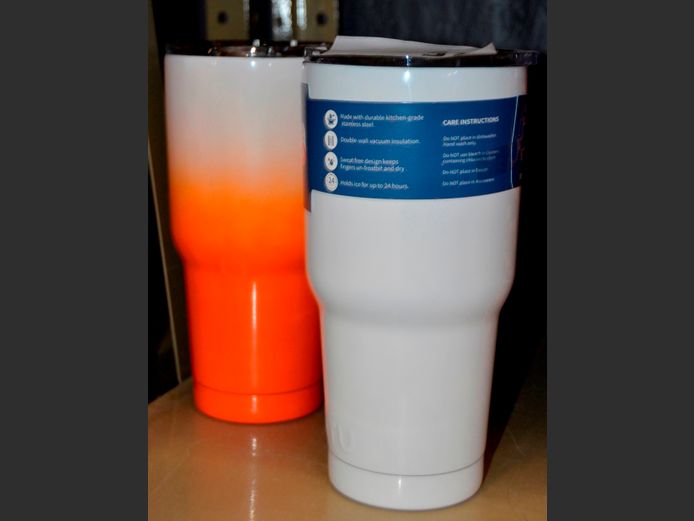 PAIR TUTU 880ml STAINLESS STEEL MUGS