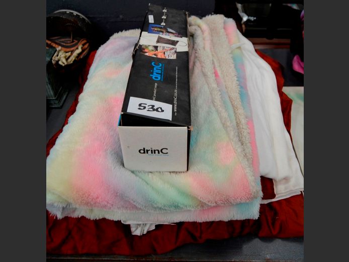 FLUFFY BLANKET, CURTAINS, etc