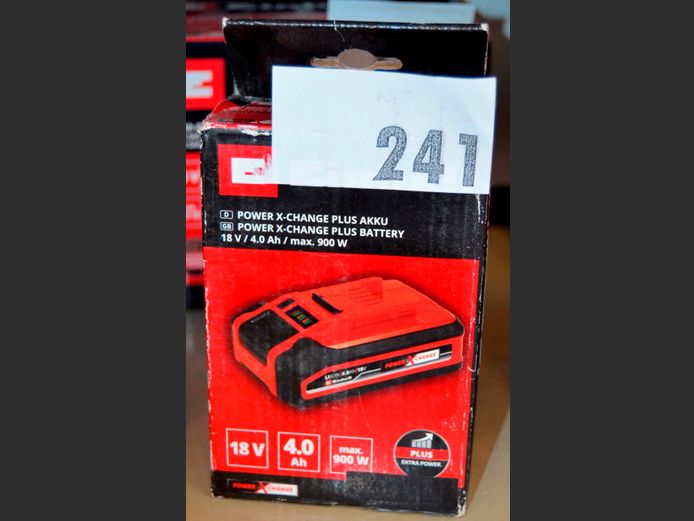 EINHELL 18V, 4.0 Ah POWER-X-CHANGE PLUS BATTERY ONLY