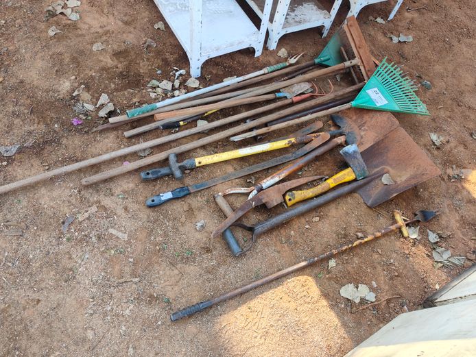 LOT GARADEN TOOLS