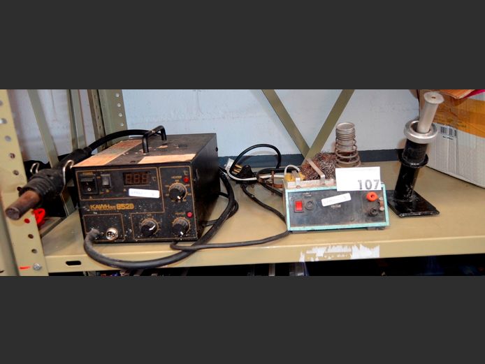 KAWH 8520 SOLDERING STATION & WELDING STATION [Switch on, untested further]