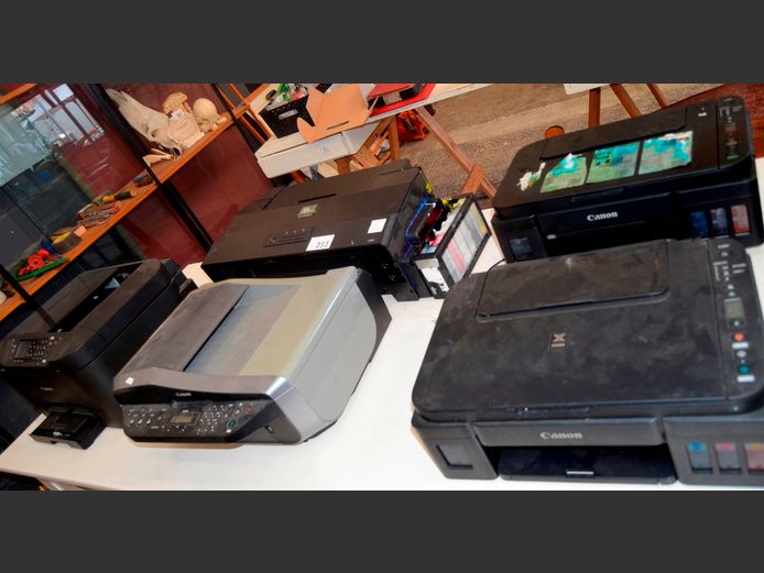 LARGE LOT: VARIOUS PRINTERS [Untested, condition unknown]