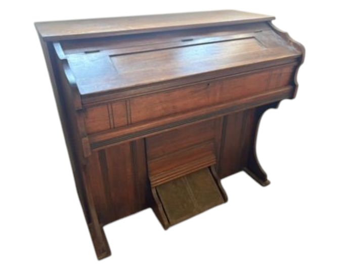 Vintage Solid Wood Foot-Pump Harmonium / Reed Organ