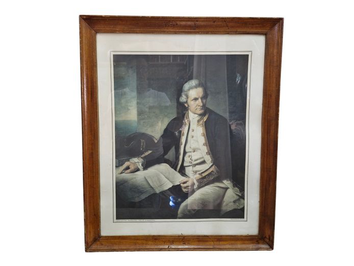 Captain James Cook Royal Navy Portrait Print