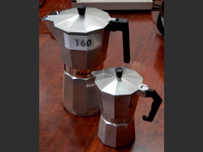 LOT OF 2: VINTAGE ESPRESSO POTS