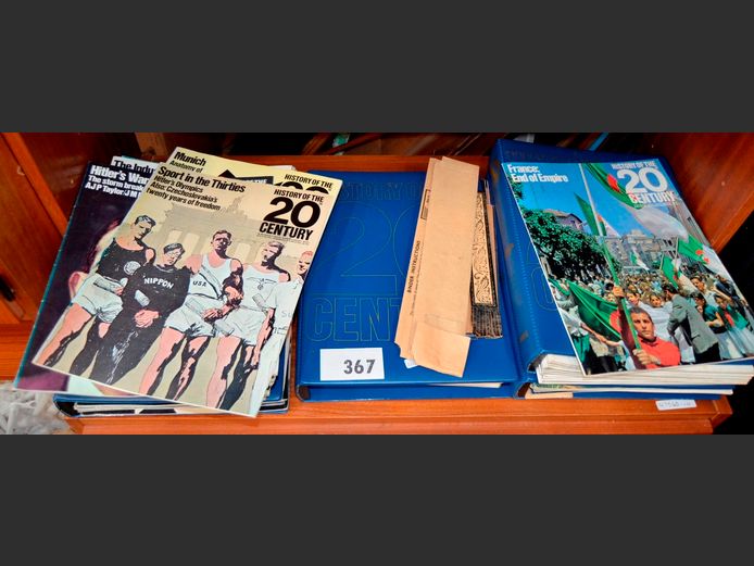 LARGE COLLECTION HISTORY OF THE 20th CENTURY BOOKS
