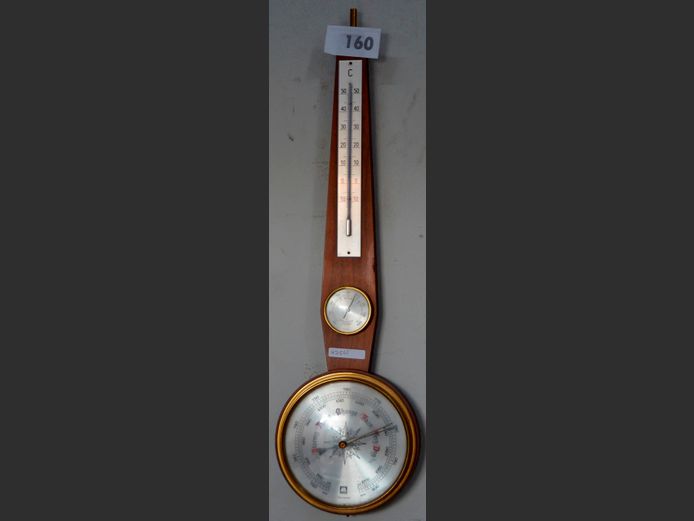 MERANTI BAROMETER, 64cm Long