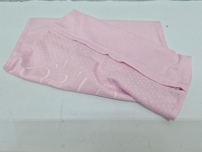 Pink "Pretty Little Things" Polka Dot Zippered Laundry Bag