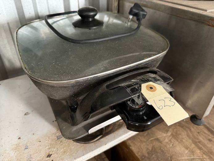 Electric Frying Pan + Braai Bak 