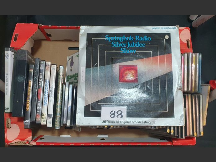 LOT: LP RECORDS, CD'S & DVD'S [Unchecked]