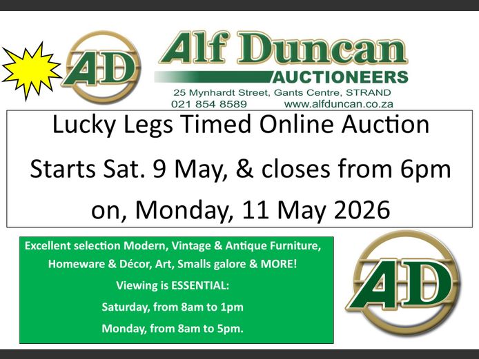 Lucky Legs Timed Online Auction