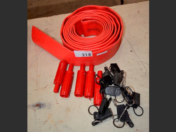FIRE HOSE, NOZZLES, etc