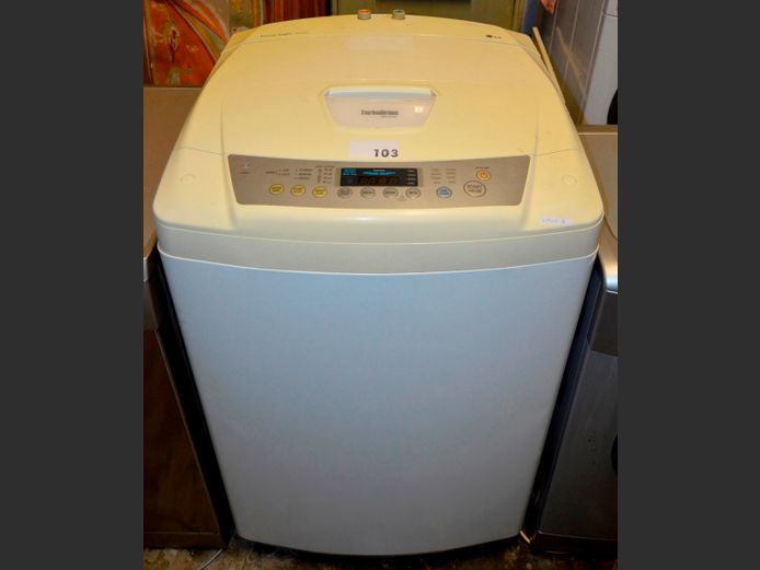 LG FUZZY LOGIK WF-T1330 TP TURBO DRUM 13kg TOP LOADING WASHING MACHINE [Switches on]