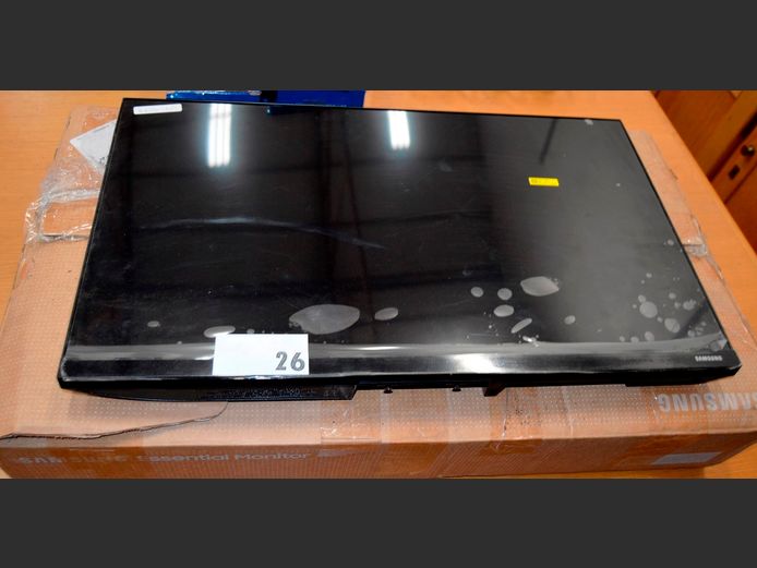 SAMSUNG 24" MONITOR [Switches on, Cracked]