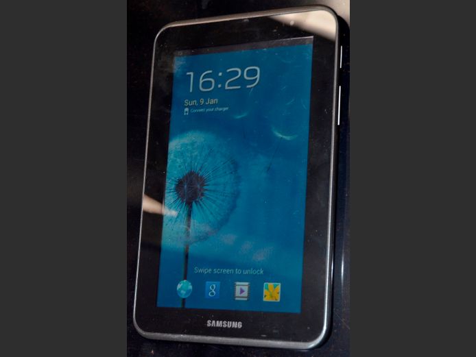 SAMSUNG GALAXY WI-FI TAB [GT-P3110] [Switches on, no charger]