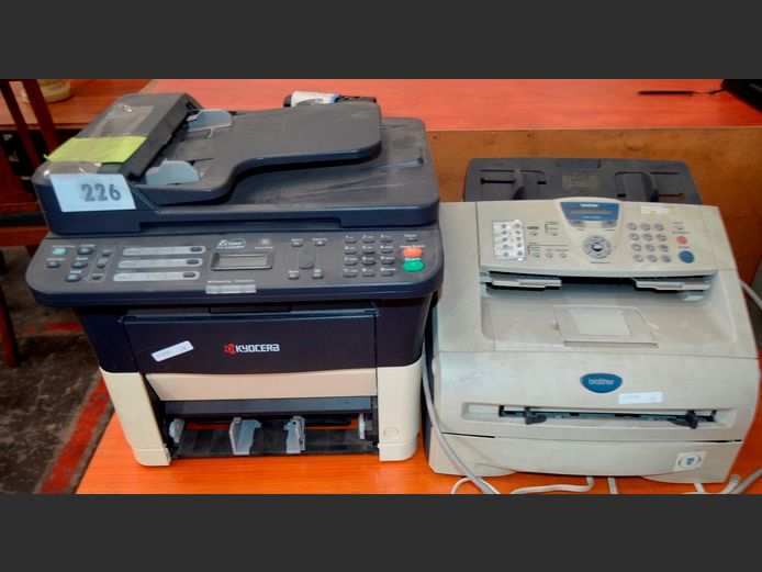 LOT: KYOCERA & BROTHER PRINTERS [Switch on, untested further]