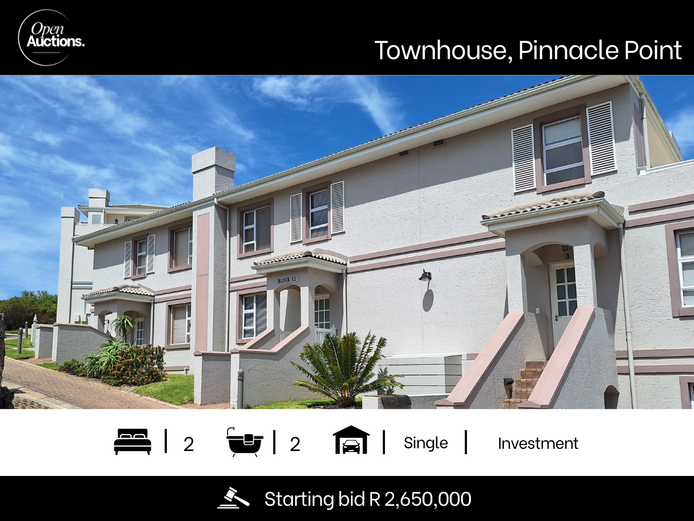 Fully Furnished Two Bedroom Sea View Townhouse in Golf Villas, Pinnacle Point